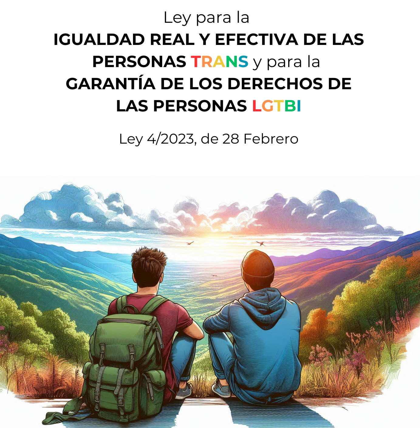 Ley para la igualdad real y efectiva de las personas Trans