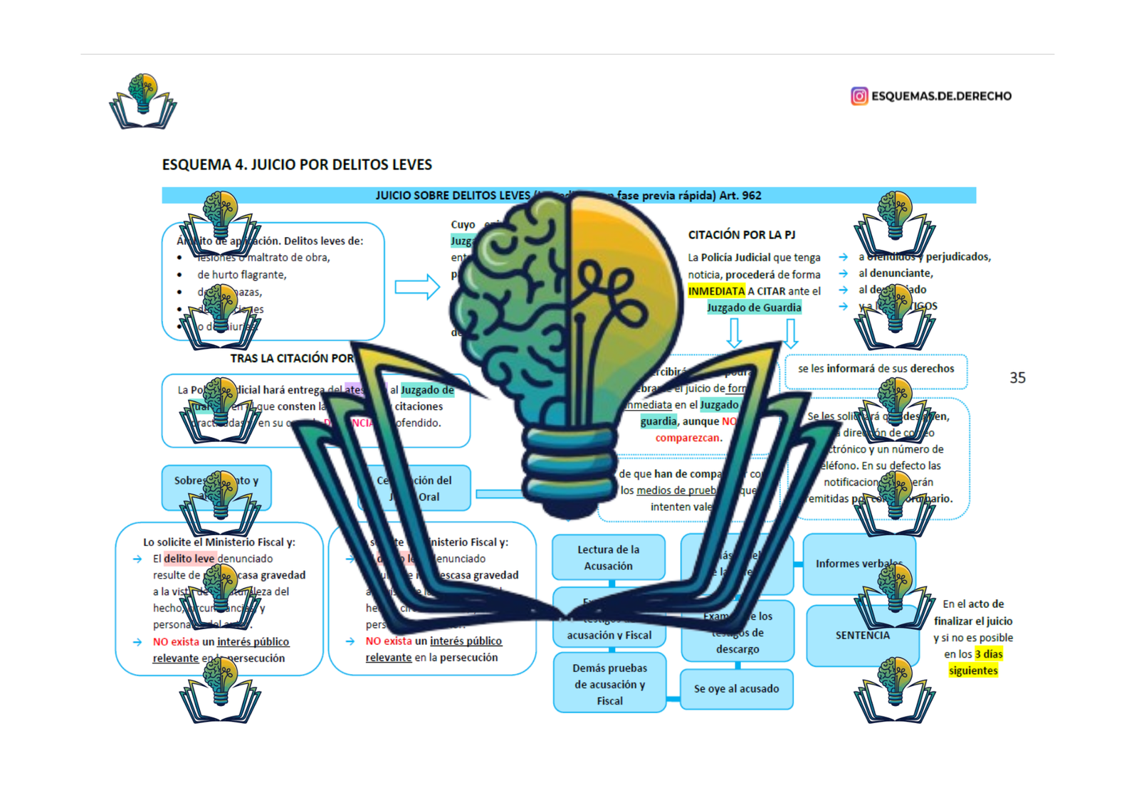 Esquemas Procedimientos Ley Enjuiciamiento Criminal - Imagen 7