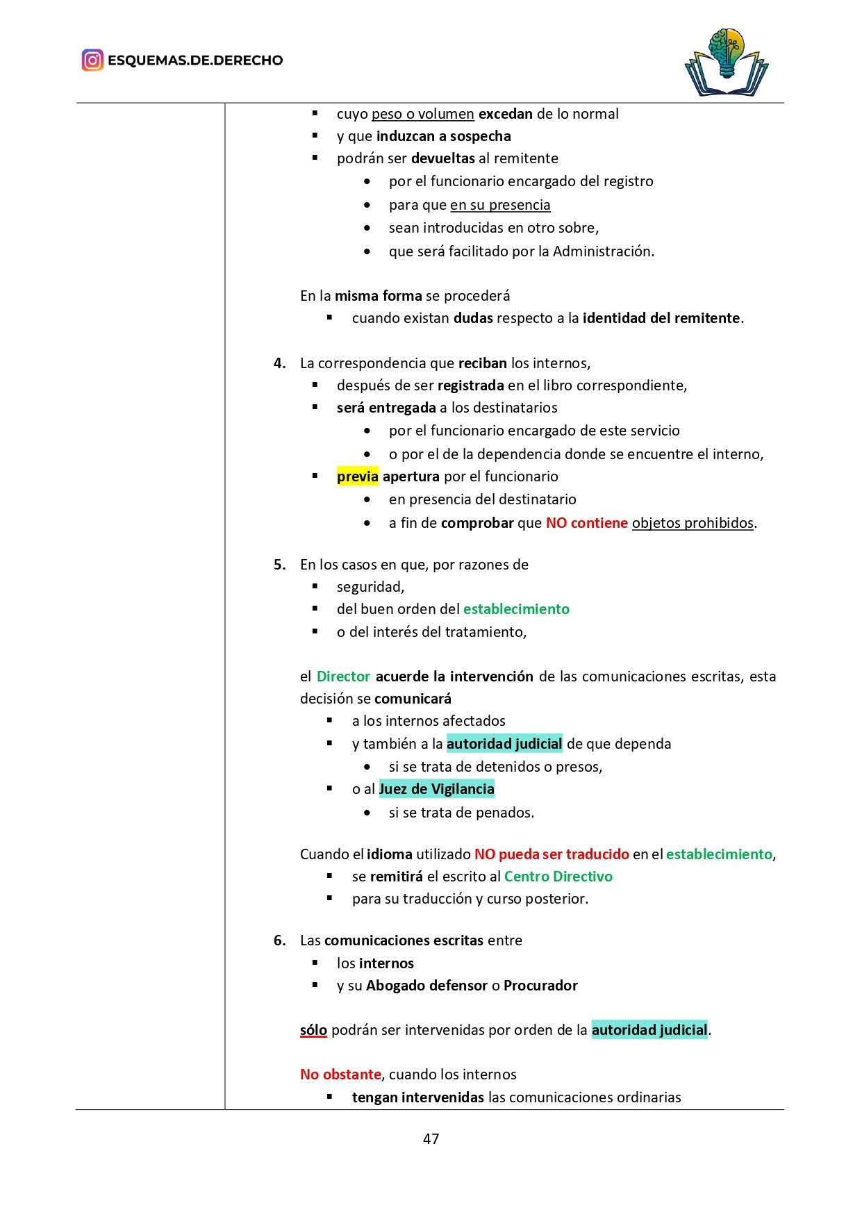 Reglamento Penitenciario - Imagen 5
